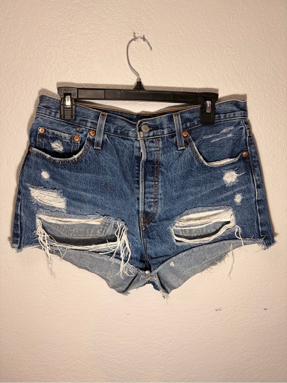Levi’s 501 Distressed Denim Women's Shorts